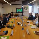 La embajadora de Colombia en España visita el ParcBit