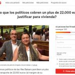 El SUP recoge firmas contra "el plus por residencia de 22.000 euros sin justificar" a altos cargos