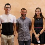 Llorenç Huguet recibe a los cinco estudiantes con mejores notas de Balears en la Selectividad
