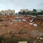 Tres obreros heridos por un 'cap de fibló' en Eivissa
