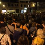 Más de 500 personas salen a la calle en Maó para protestar por la sentencia del 'Procés'