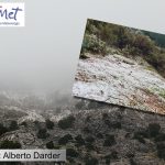 Cae la primera nevada en la Serra de Tramuntana