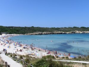 playa menorca, turismo