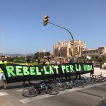 Extinction Rebellion Mallorca pide "políticas de acción frente al cambio climático"