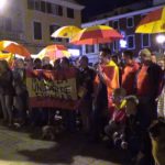 Concentración en Maó a favor de la policía por su actuación en Catalunya