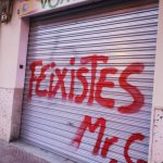 Denuncian un acto vandálico en la sede de VOX en Inca