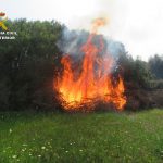 La Guardia Civil investiga a dos personas por un incendio forestal en Menorca
