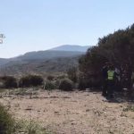La Guardia Civil interpone una denuncia a un hombre por acampar en Cala Mitjana