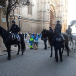 Cort cancela el carrusel ecuestre de la Policía Montada por mal tiempo