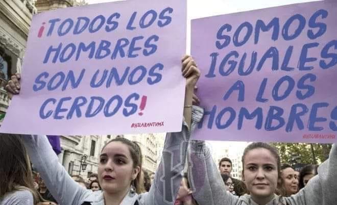 mujeres hombres