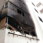 Una joven de 26 años cae de un cuarto piso tras declararse un incendio en una vivienda en Palma