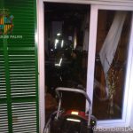 Dos mujeres resultan intoxicadas leves al incendiarse su vivienda en s'Arenal