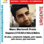 Buscan a un joven de 20 años desaparecido en Palma
