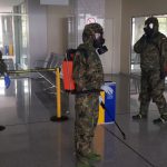 El Ejército de Tierra llega a Menorca para llevar a cabo trabajos de desinfección
