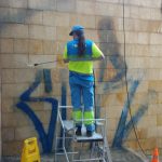 Eliminadas casi 2.000 pintadas vandálicas en los últimos seis meses