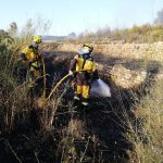 Incendio forestal en Eivissa