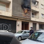 Incendio en una vivienda de la calle Rodríguez Arias en Palma