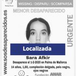 Localizada la menor de 14 años desaparecida desde el sábado en Palma