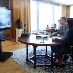 Los Reyes hablan por videollamada con Projecte Home Balears