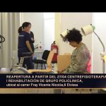 El Grupo Policlínica reabre su centro de Fisioterapia y Rehabilitación de Ibiza el lunes 27 de abril