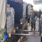 El Ejército de Tierra distribuye más de 12.000 kg de alimentos para colectivos vulnerables