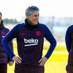 Quique Setién se estrena como entrenador del FC Barcelona