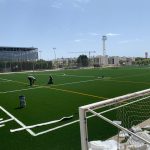 El Consell inicia el cambio de césped del campo de fútbol de Sant Ferran