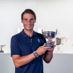 Nadal deposita su 20º título de Grand Slam en el Rafa Nadal Museum