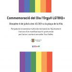 Sencelles conmemora este sábado el Día del Orgullo LGTBIQ+