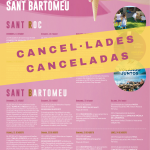 Capdepera cancela todas las actividades progrramadas para las fiestas de Sant Roc y Sant Bartomeu