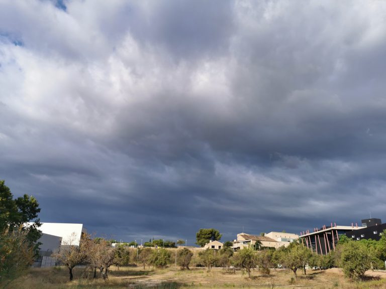 El tiempo, cielo nuboso