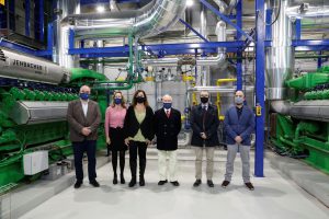 Inauguración planta alta eficiencia energética SAMPOL en Parc Bit_