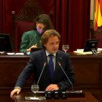 Jorge Campos (VOX): "La Ley de Educación de Balears es un ladrillo más en el muro pancatalanista"