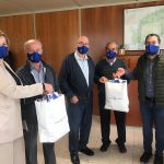 El Consell d’Eivissa entrega 6.000 mascarillas reutilizables a la Federació de Majors d'Eivissa