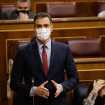 Sánchez comparecerá el 24 en el Congreso para informar del estado de alarma y la pandemia