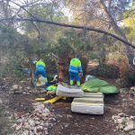 Desmantelado un asentamiento ilegal en Sa Talaia de Eivissa