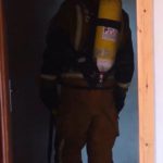 Extinguido un incendio en un ático en Palma que deja dañada toda la vivienda