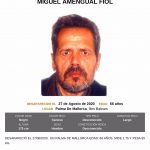 Buscan a un hombre de 66 años desaparecido desde el 27 de agosto en Palma