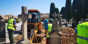 excavaciones son coletes manacor miquel oliver cementerio