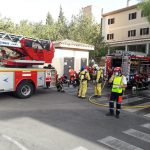 Los ancianos afectados por el fuego en la residencia de Calvià dirigidos a tres residencias de Palma