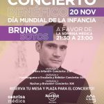 Bruno Sotos ofrecerá un concierto benéfico en favor de Sonrisa Médica en el Hard Rock Café Mallorca