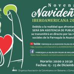 Segundo día de la Novena Navideña Iberoamericana en la parroquia de la Asunción de Palma a través de YouTube
