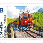 Correos emite un sello con la imagen del Ferrocarril de Sóller