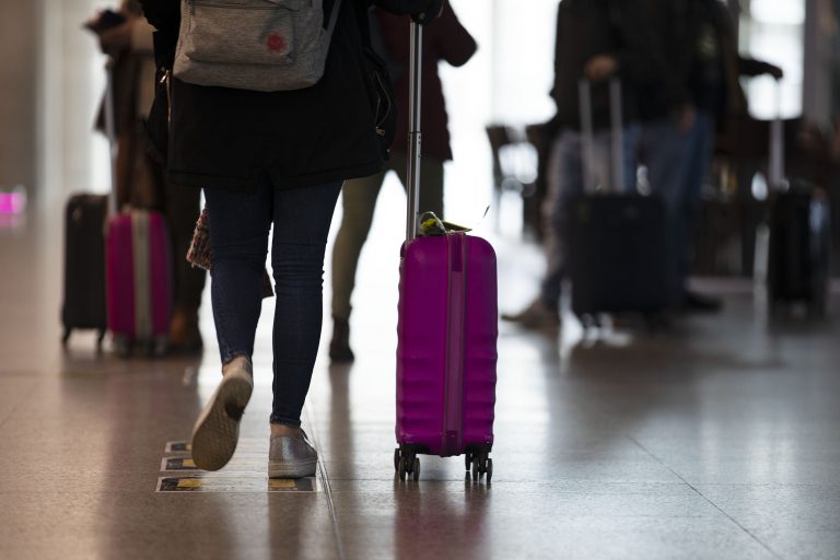 turistas, aeropuerto