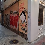 Un paseo por el centro o el verdadero despróposito de los graffitis en Palma