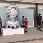 El Consell d'Eivissa presenta 'Tanit' la escultura realizada con material reciclado para la campaña 'Art de Reciclar'