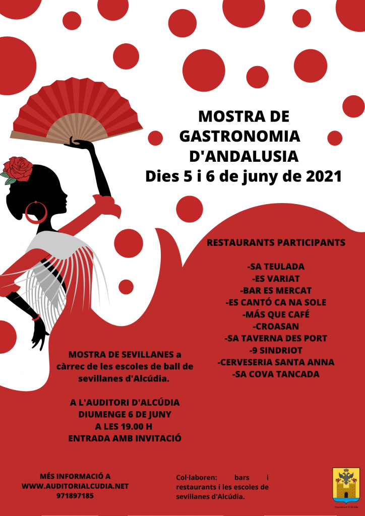 CARTELL MOSTRA GASTRONOMICA D'ANDALUSIA