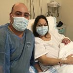 Xavi, el primer bebé en Menorca del 2021