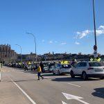 130 vehículos denuncian en Palma la "temporalidad abusiva" en las Administraciones