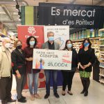 Los clientes de Eroski en Mallorca donan 18.000 euros a Cáritas Diocesana